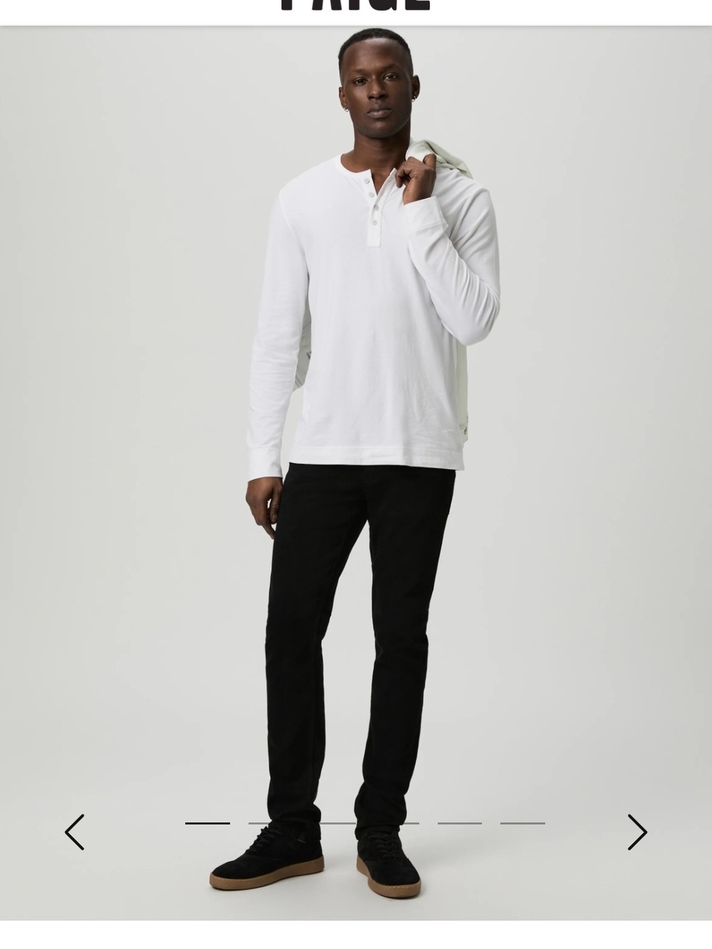 PAIGE Men's Lennox Slim fit Jeans